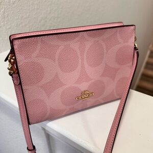 Coach Light Pink Crossbody Bag